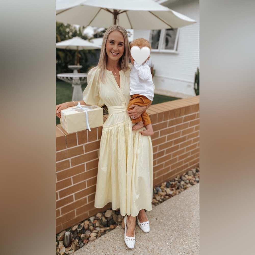 Steele Selma Dress Citron size S